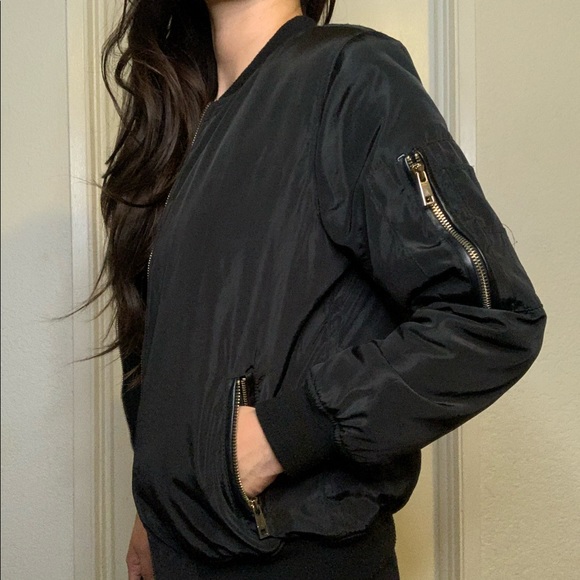 ASOS petite size bomber jacket - Picture 3 of 7